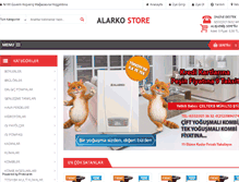 Tablet Screenshot of alarko-store.com